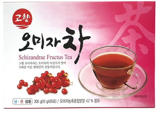 오미자차20T (고향 오미자차 20포), 13g, 20개입, 1개