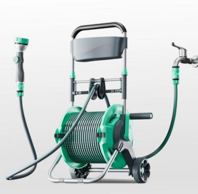 머스코 호스 자동 워터릴 농업용 세차 호수 보관대 10m샤워기 자동배관차 10m샤워기, 자동배관차 30m샤워기