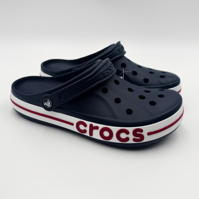 [오늘출발/국내정품] 크록스 crocs 바야밴드 클로그 네이비 데일리 샌들 bayaband clog 기본 로고 슬리퍼 3BEAN