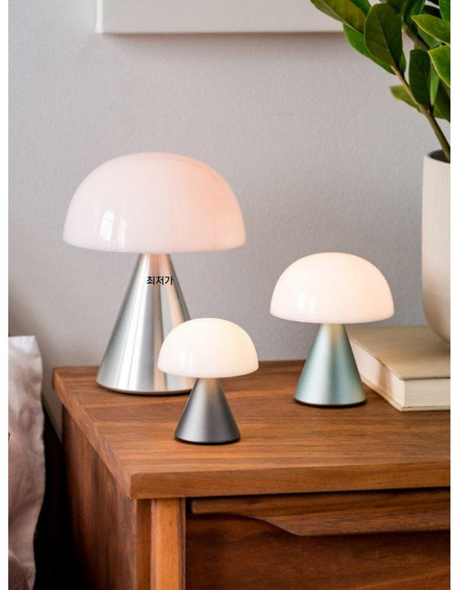 버섯램프 조명 휴대용 수면등 무드등 수유등 침실 침대, LH60 브라이트 골드 2등 하단버튼