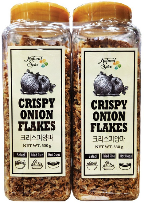 크리스피 양파 후레이크, 2개, 330g