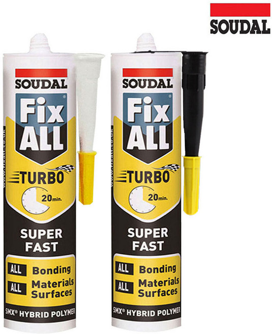 수달 픽스올 실리콘 터보20분 빠른 건조 속경화 씰링 방수 냄새없는 강력접착실리콘 백색, 1개