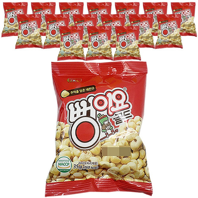 서울식품공업 뻥이요 골드, 35g, 17개