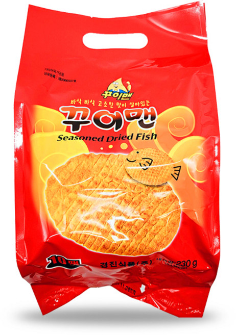 꾸이맨 10팩 3봉, 230g, 3개