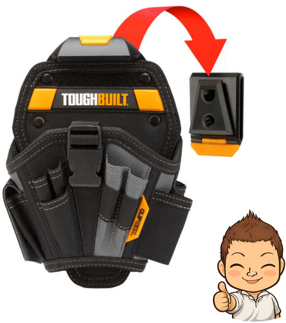 터프빌트 전동공구집 드릴집 공구가방 파우치 (13구) TB-CT-20-L, 1개