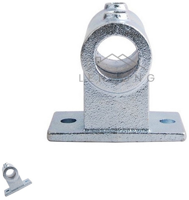 이렌콩 파이프클램프 145 40A-48.3mm 실버 배관용자재 고정클램프 pvc파이프클램프