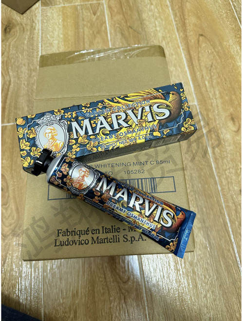 義大利瑪爾斯 亮白呵護牙齦薄荷牙膏 85ml, 1個, 月夜金桂牙膏75ml限量）