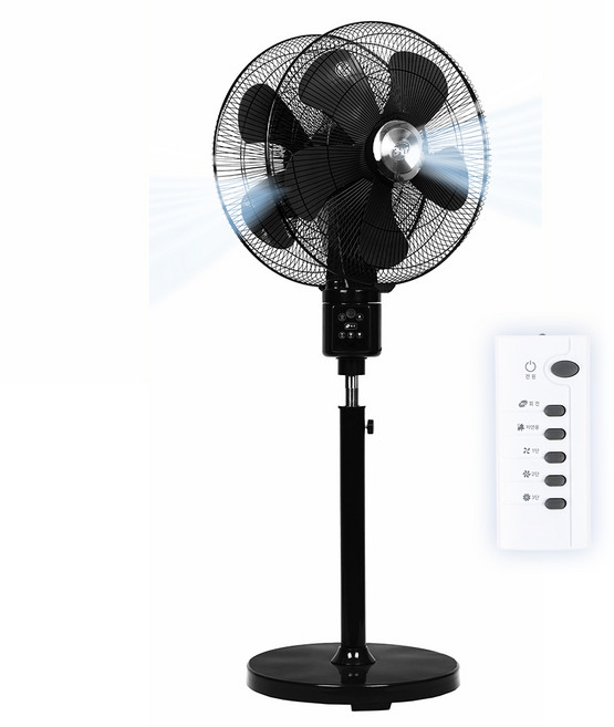 양면 360도 회전 선풍기 대형선풍기 가정용 공업용 산업용 식당 공장 사무실 업소용 양면 선풍기, 주황, 20인치