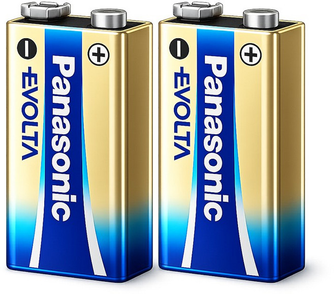 Panasonic 國際牌 鈦元素添加 EVOLTA超世代 9V鹼性電池, 1個, 1個裝