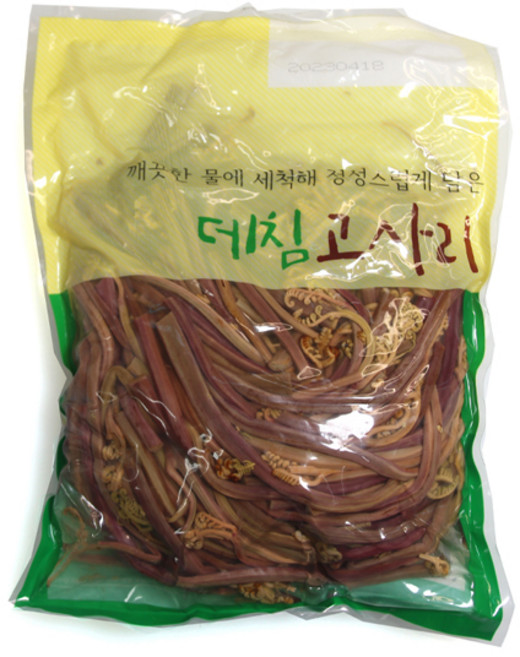 수입고사리1kg/데침고사리/삶은고사리/데친중국산/식당/급식, 1kg, 1개