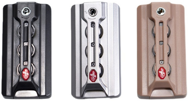 TSA잠금장치 교체 가방 비밀번호 설정 수하물 부품 수리 여행 캐리어 락 부품 1.7 블랙 065 소형 자물쇠