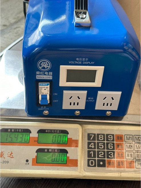 舜紅 4000W 變壓器 110V 轉 220V 升壓器 適用 大陸 歐美 韓國電器, 1個
