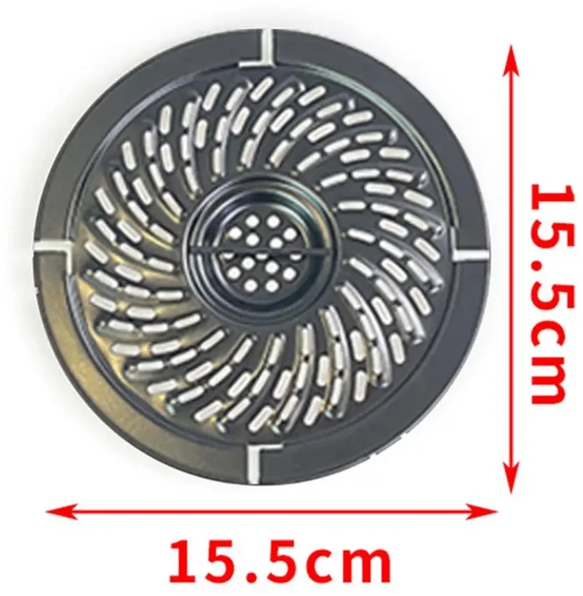 에어 프라이어 교체 그릴 클린 액세서리 편리한, 15.5x15.5cm, 1개