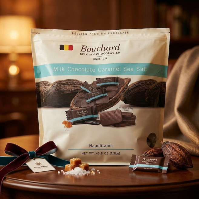 코스트코 부샤드 밀크초콜릿 씨솔트초콜릿 대용량1.3kg, 1.3kg, 1세트