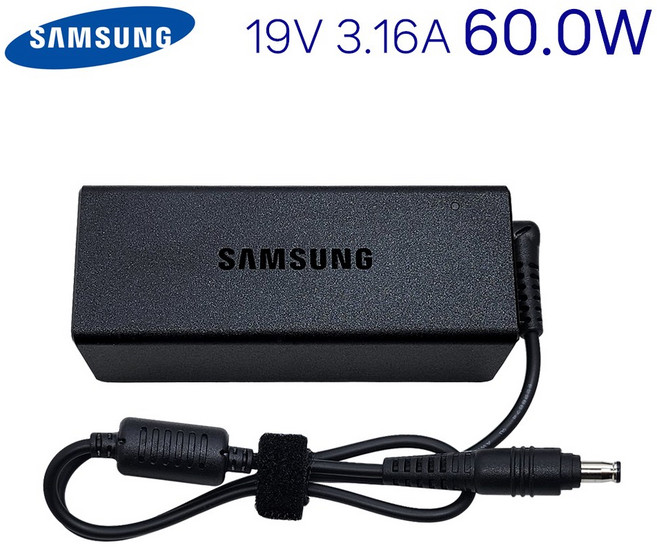 삼성 DM700A4K DM700A7K NT630Z5J DM530ABE 올인원PC 정품 어댑터 케이블 19V 3.16A 60W, 1개