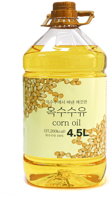 그대로푸드 옥수수유 옥배유, 1개, 4.5L