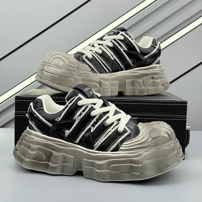 VNNSI JIE 鬆糕厚底老爹鞋