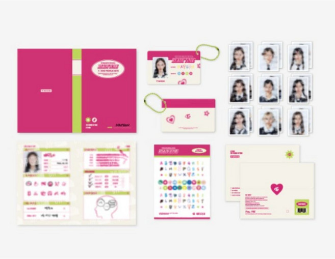 [사나SANA 버전]트와이스 아이디세트 TWICE ID SET - READY TO BE