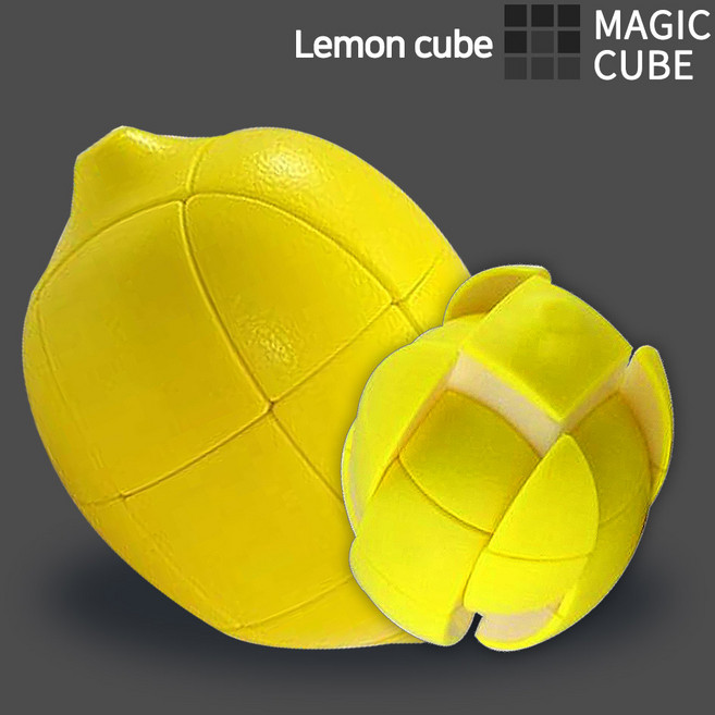 큐브 3D 레몬큐브 33 매직 고급형 입체 퍼즐 어린이 보드게임 장난감, 단품, 1개