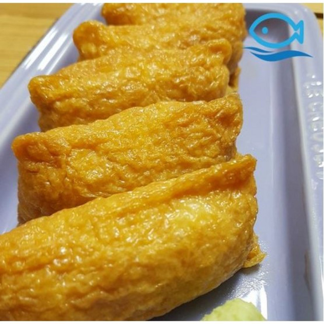 사각 조미 유부 1박스 60매/40매 15팩 대왕유부 초밥 재료 유부피, 900g, 5개
