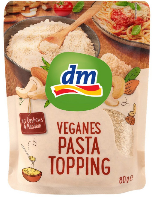 독일 dm 캐슈넛&아몬드 비건 파스타 토핑 80g