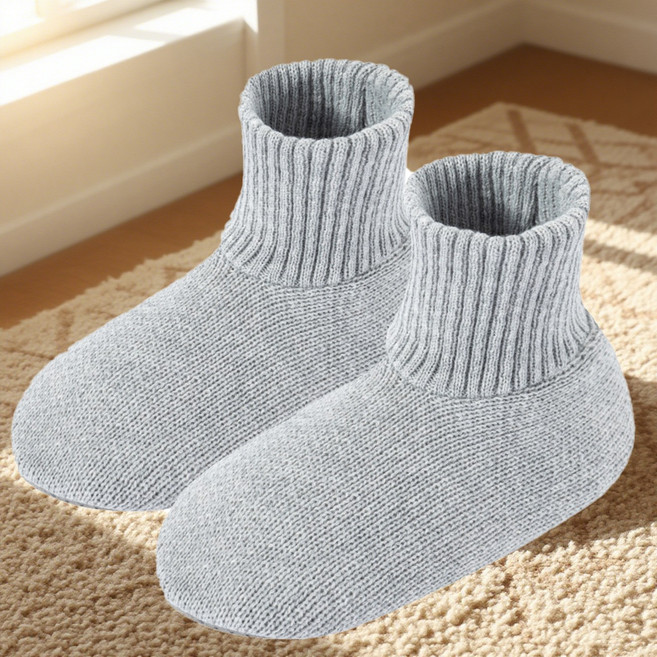 남여공용 겨울 덧신 수면양말 논슬립 미끄럼방지 임산부 양말 덧버선 양털 뽀글이 두툼한 기모 따뜻 털양말 할머니 요술버선