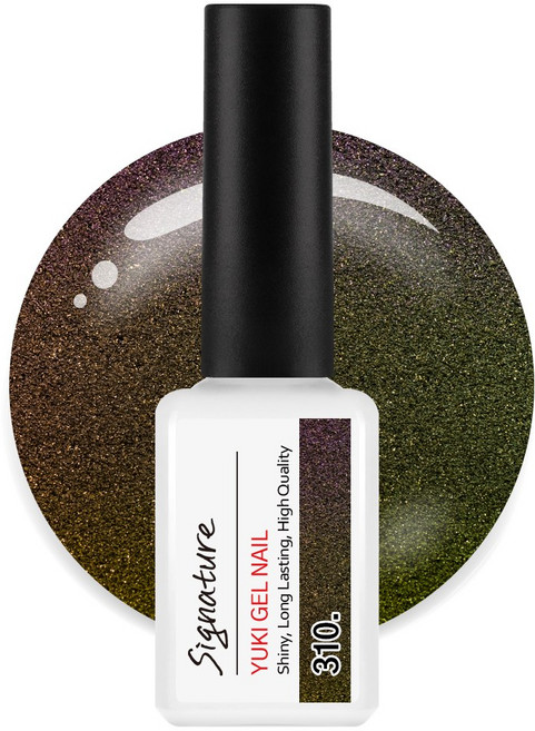 유키 시그니처 컬러젤 7g 1호~310호, 1개, 유키 시그니처 310호 3D버건디