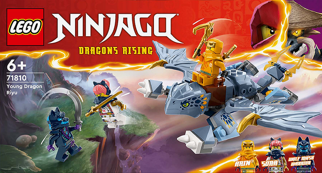 레고 닌자고 71810 아기 드래곤 리유, 혼합색상, 1개