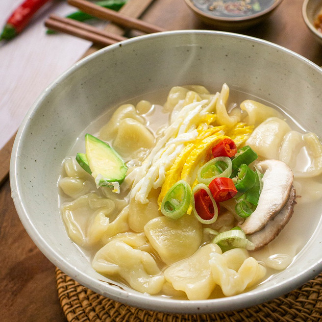 우리농산 감자수제비(스프 포함), 1개