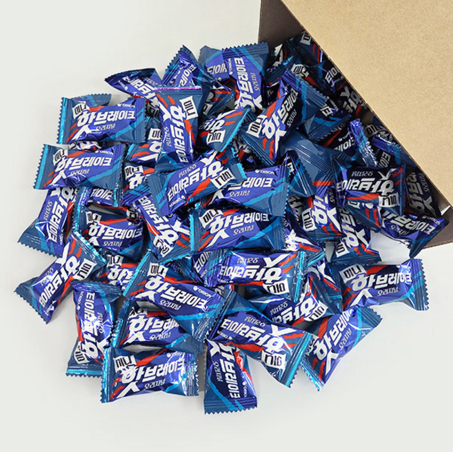 오리온 핫브레이크 미니 대용량 사무실 간식, 13.3g, 62개