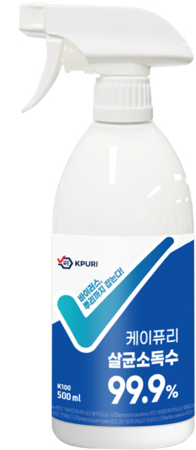 케이퓨리 베이직 뿌리는 살균소독제, 1개, 500ml