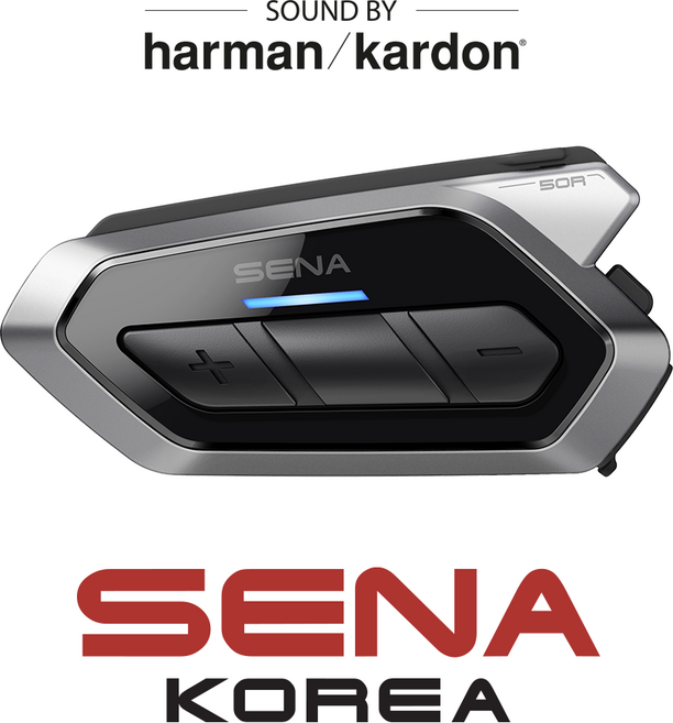 세나 50R 하만카돈 사운드 싱글팩 버튼 타입 메시 인터콤 블루투스 헤드셋 4자 블루투스 인터콤 50R-02, 상세 설명 참조