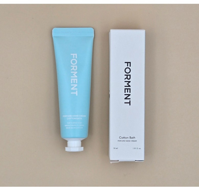 포맨트 퍼퓸 핸드크림 (코튼배쓰), 3개, 30ml