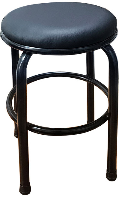 인홈즈 원형보조 간이의자 식당의자, 원형의자(소)(블랙), 1개