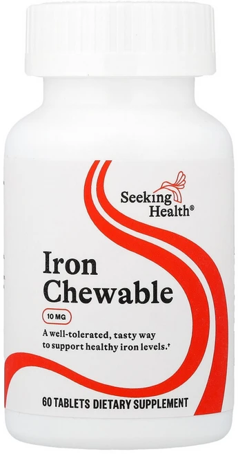 시킹 헬스 철분 츄어블 10mg 츄어블 정 60정, SKH52053, 1개 - 쿠팡