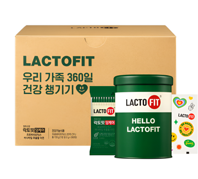 종근당건강 락토핏 당케어 360 기획세트(360포), 1개