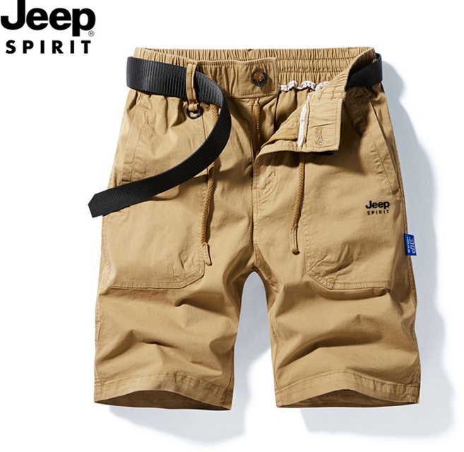 지프스피릿 남자 여름 베이직 캐주얼 5부 반바지 JP7677
