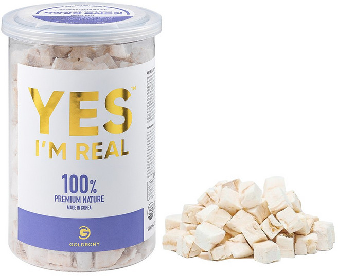 골드로니 예스아임리얼 자양강장 북어 트릿, 1개, 125g