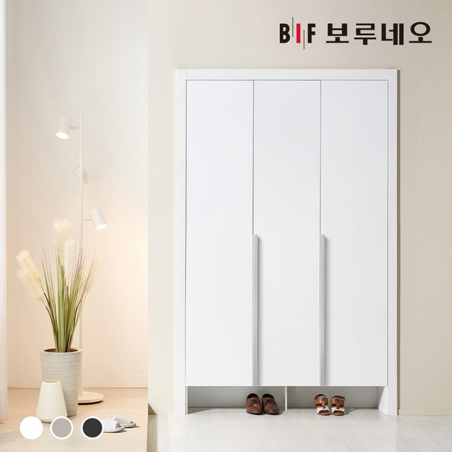 보루네오 200cm 밍고 신발장 붙박이 현관 아파트 맞춤 주문 제작 시공 현관장, 화이트 200cm