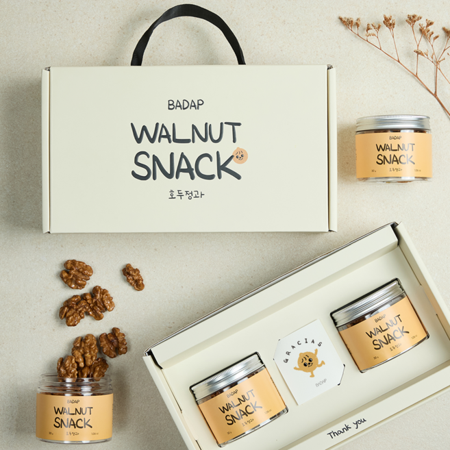 호두정과 답례품 호두강정 결혼식 회사 조문 결혼 답례 A 선물세트, 80g, 1박스