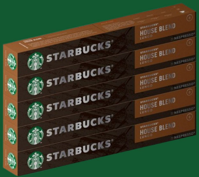 스타벅스 하우스블렌드 캡슐커피 네스프레소 스벅 50개