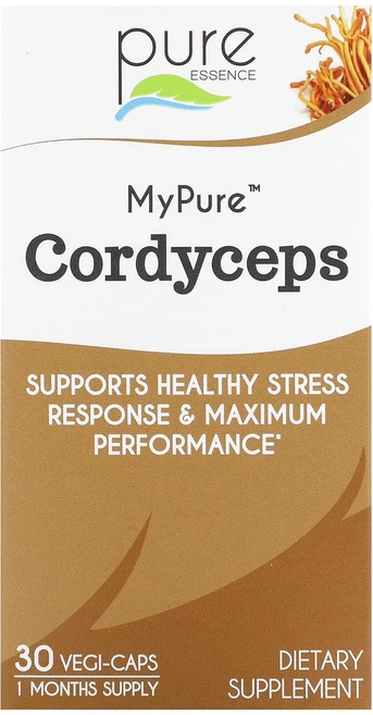 Pure Essence MyPure 동충하초 500mg 베지 캡슐 30정, PureEssenceMyPure동충하초500mg베지캡슐, 1개 - 쿠팡