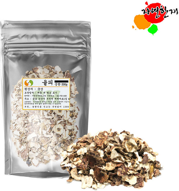 국산 율피 300g 밤속껍질, 1개