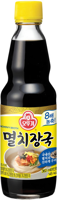 오뚜기 멸치장국, 360ml, 1개