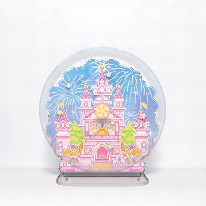 드림휠 햄스터 쳇바퀴 26cm 스탠드 러닝 휠 마라톤 저소음, 1개, 매직캐슬