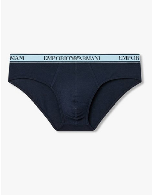 매장정품 EMPORIO ARMANI UNDERWEAR 엠포리오 아르마니 언더웨어 남성 라인 트림 배색 로고 브리프 (08M6111319) 1710222