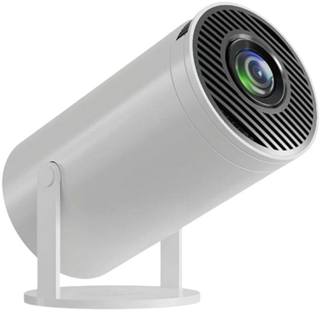 HY300 1080p家用投影機 迷你智慧便攜式 梯形校正 低噪音