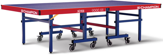 [국내생산] 참피온(CHAMPION) 공식 본사 직영 9000 탁구대 / 탁구라켓4개+탁구공+네트/지주 포함, 01.펜홀더 2개+쉐이크 2개+탁구공+지주/네트, 1개