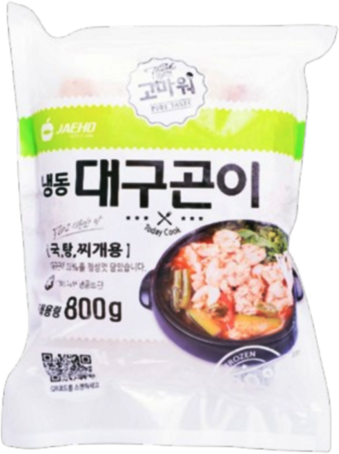 냉동 대구알 800g 알탕 재료, 1개