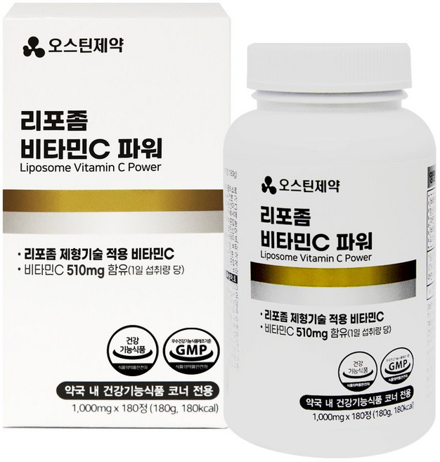 리포좀비타민C파워 (1 000mg), 1개, 180정